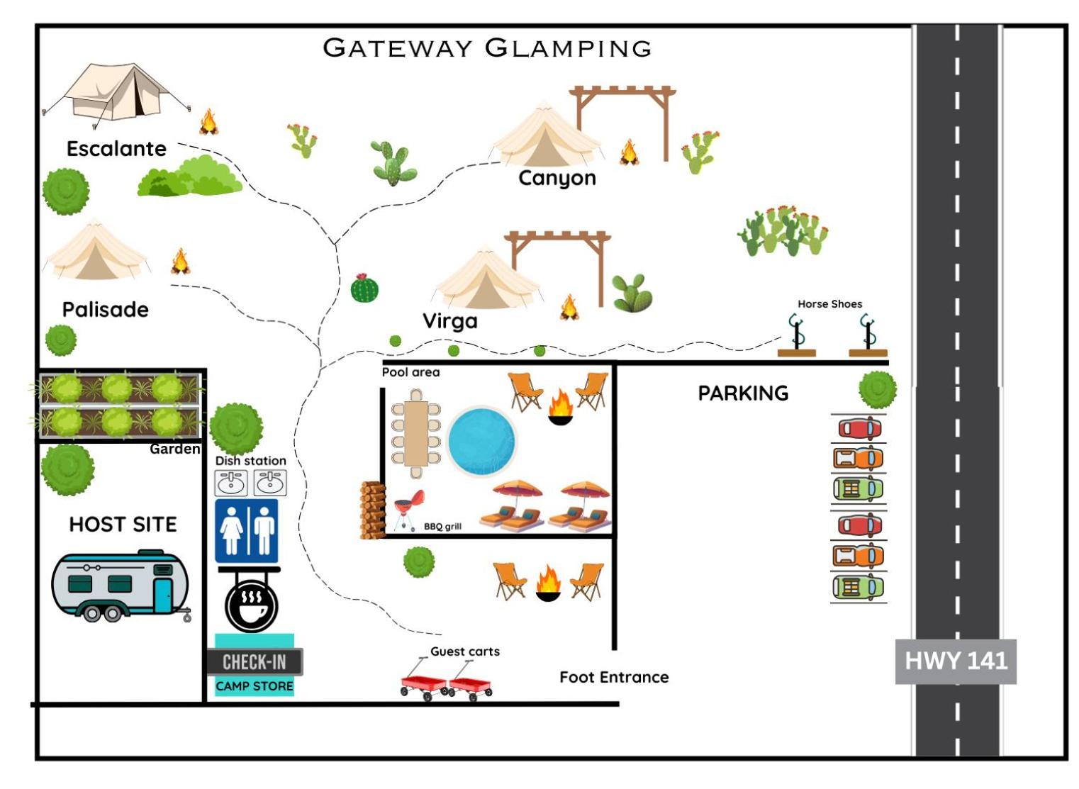 מלון Gateway Glamping מראה חיצוני תמונה